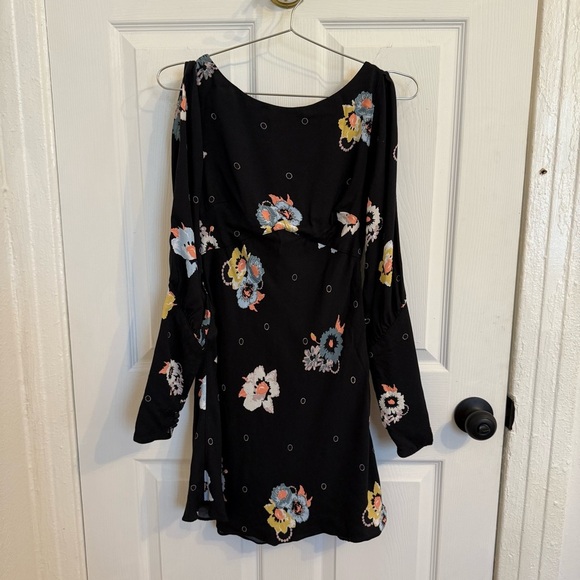 Free People Sunshadows Floral Long Sleeve Dress - Picture 2 of 8